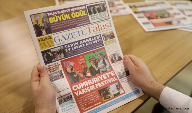 Gazete Talas'ın son sayısı okurlarla buluştu!