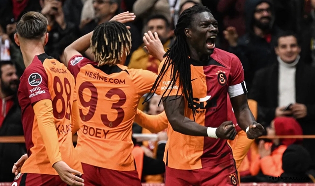 Gomis kükredi, Galatasaray liderlik koltuğuna oturdu!