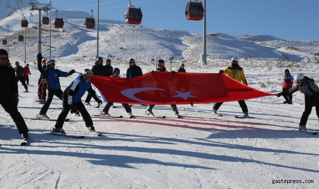 Kayak sezonunu açan Erciyes'e davet!