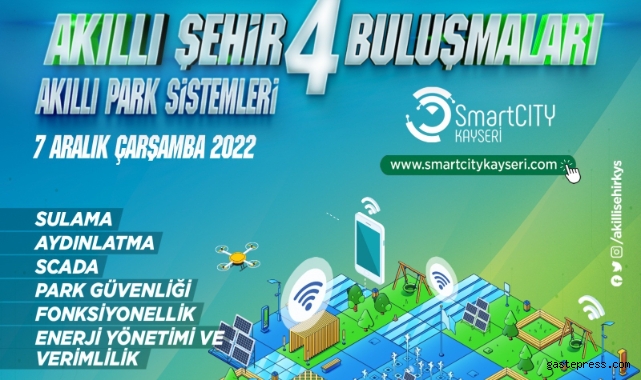 Kayseri Büyükşehir'den akıllı şehir buluşmaları!