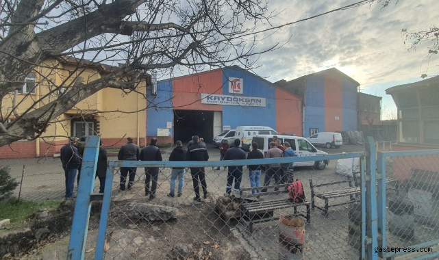 Kayseri'de başını pres makinesine sıkıştıran işçi hayatını kaybetti!