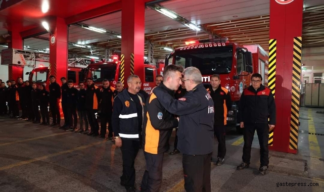 Kayseri İtfaiyesi sel bölgesine gidiyor!