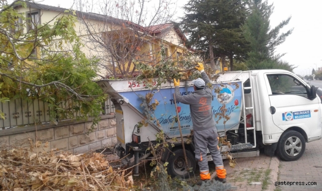 Kayseri Melikgazi Belediyesi Gazel Temizliği Yapıyor!