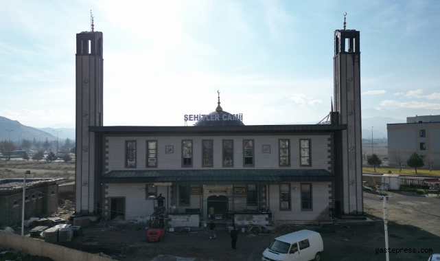 Kayseri Melikgazi'de Şehitler cami Sona Yaklaşıyor!