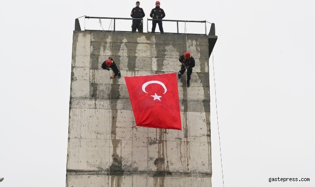 Kayseri OSB İtfaiyesi ve Gaziantep OSB İtfaiyesi ortak tatbikat yaptı!