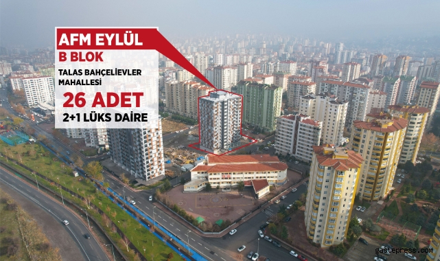 Kayseri Talas'ta yatırım fırsatı sürüyor!