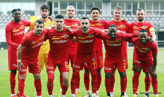 Kayserispor 3. hazırlık maçını da kazandı!