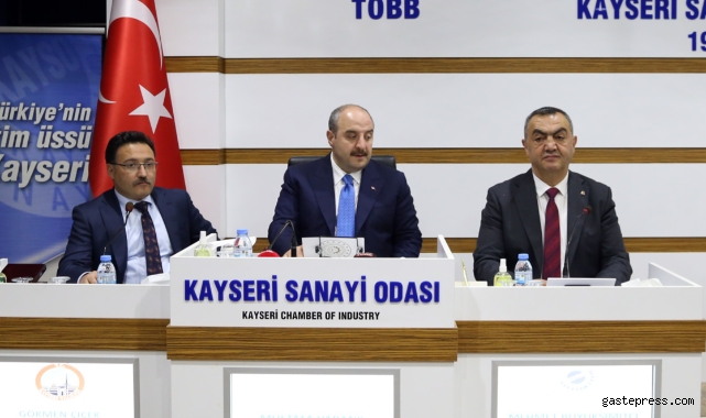 KAYSO Meclis Toplantısına Bakan Varank’ta Katıldı!