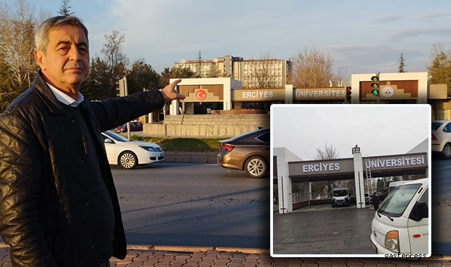 Kazım Yücel'in tepkisi Erciyes Üniversitesi rektörüne geri adım attırdı!