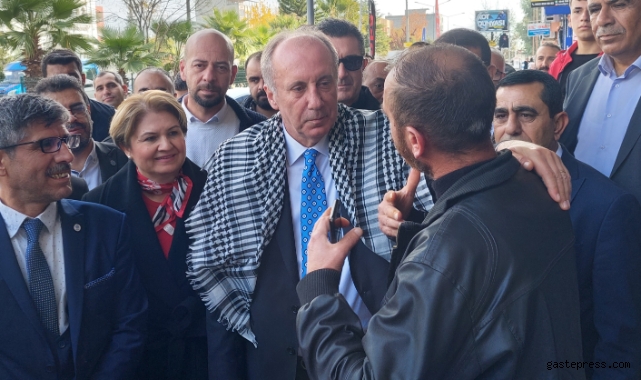 Muharrem İnce: “Çeyrek altın günü gibi toplanıp toplanıp dağılıyorlar"