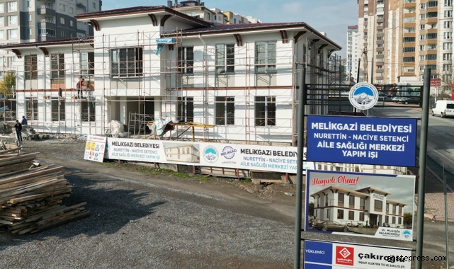 Nurettin - Naciye Setenci Aile Sağlığı Merkezi Hızla Tamamlanıyor!