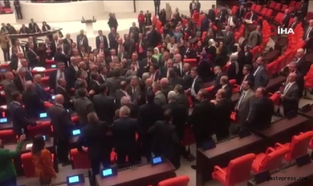 TBMM'de bütçe görüşmelerinde gerginlik!