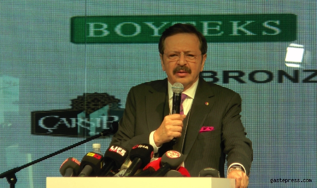 TOBB Başkanı Hisarcıklıoğlu: “Kayseri kendi insanının emeği ile en önemli sanayi şehirlerinden biri haline geldi”