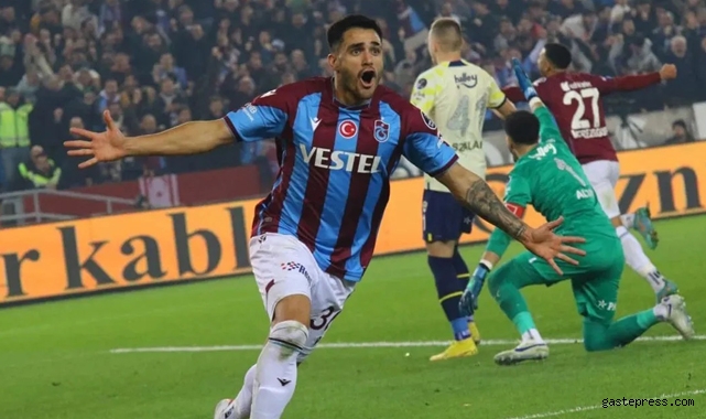 Trabzonspor, Fenerbahçe'yi 2 golle geçti!