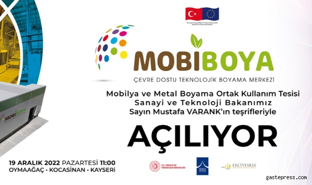 Türkiye’nin örnek tesisi MOBİBOYA açılıyor!
