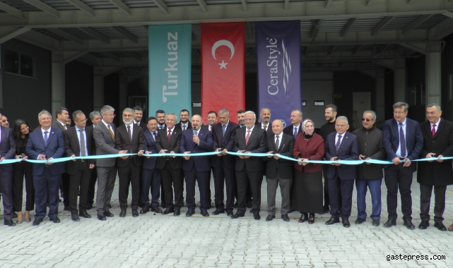 Turkuaz Seramik’in yeni fabrikası açıldı!