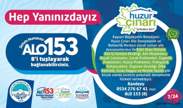 Ücretsiz 'Psikolojik Danışmanlık Hizmeti' Bir Telefon Kadar Yakın!
