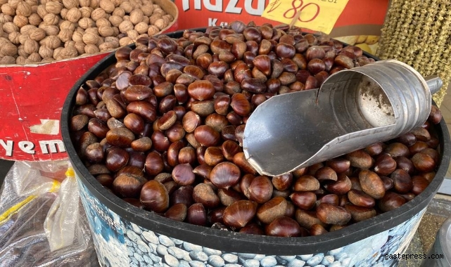 80 TL’lik kestane yoğun ilgi görüyor!