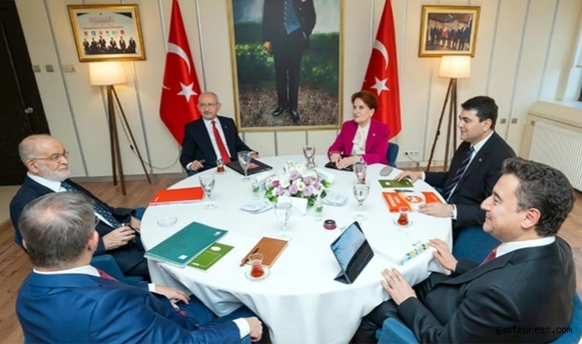Altılı Masa 11. kez toplandı! Cumhurbaşkanı adayı isimleri ilk kez konuşuluyor!