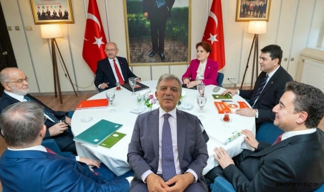 Altılı Masa'da Abdullah Gül krizi! Halk TV manşet yaptı! 
