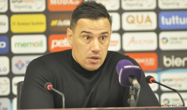 Çağdaş Atan: "Maçın başında gelen ilk topun gol olması bütün oyun planlarımızı bozdu"