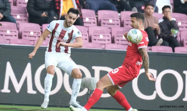 Hatayspor sahasında Antalyaspor'la berabere kaldı!