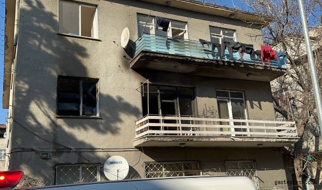 İkamette Çıkan Yangında 1 Kişi Hastaneye Kaldırıldı!