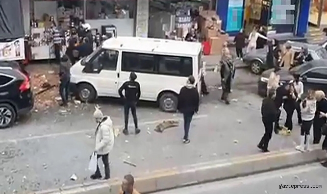 İstanbul Bağcılarda patlama!