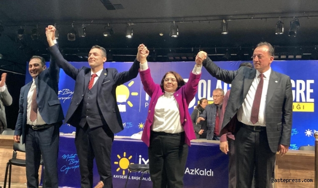İYİ Parti Kayseri İl Başkanı Tansu Şener oldu!