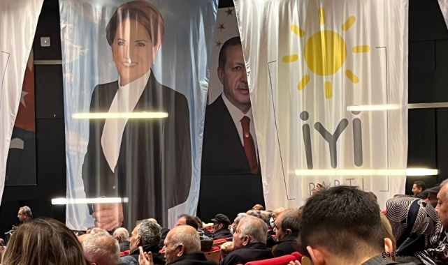 İYİ Parti Kongresi’nde Erdoğan fotosu detayı