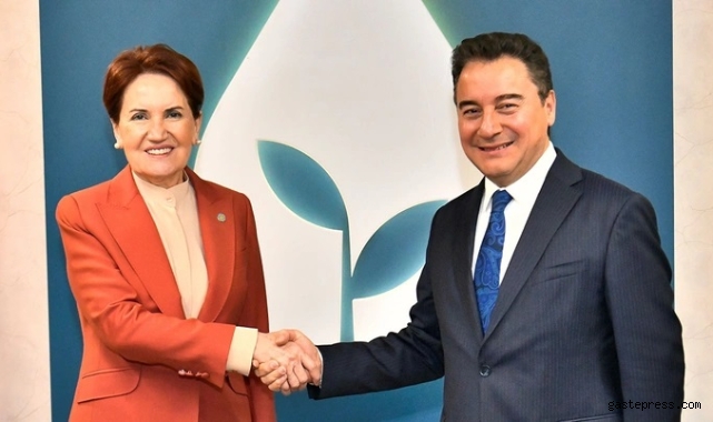 İYİ Parti lideri Meral Akşener, DEVA Partisi Lideri Ali Babacan'ı ziyaret etti!
