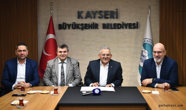 Kayseri Büyükşehir ile Erciyes Anadolu Holding arasında iş birliği protokolü!