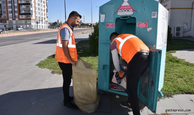 Kayseri Kocasinan Belediyesi, 228 ton kıyafet atığını geri dönüşüme kazandırdı!