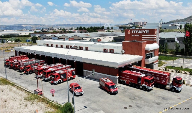 Kayseri OSB İtfaiyesi 2022’de 382 olaya müdahale etti!