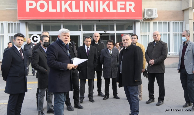 Rektör Altun, Hastane Bölgesinde Planlanan İyileştirme Çalışma Alanını Yerinde İnceledi!