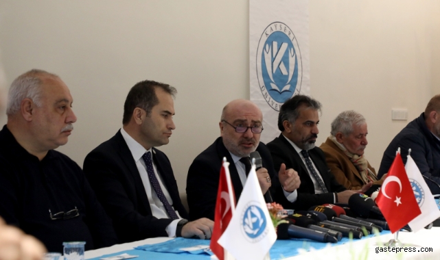 Rektör Karamustafa, Kayseri Üniversitesi’nin Çalışmalarını Anlattı!