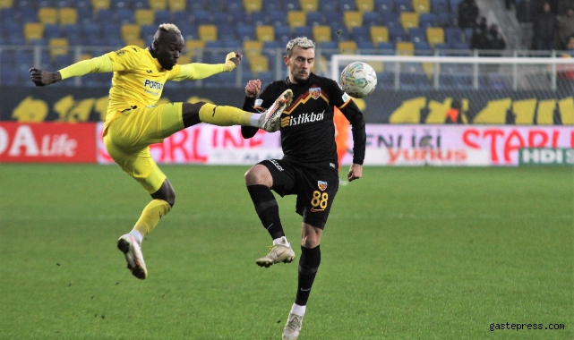 Süper Toto Süper Lig: MKE Ankaragücü: 2 - Kayserispor: 1