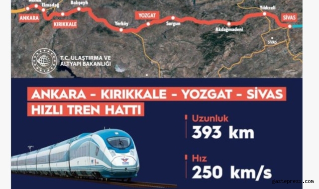 Ulaştırma Bakanı Karaismailoğlu’ndan hızlı tren paylaşımı!
