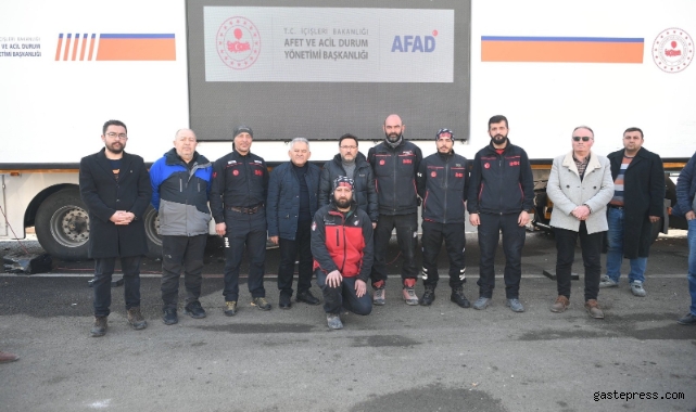 Büyükkılıç, Kahramanmaraş'ta Vali Çiçek ve İtfaiye Ekipleriyle Bir Araya Geldi!