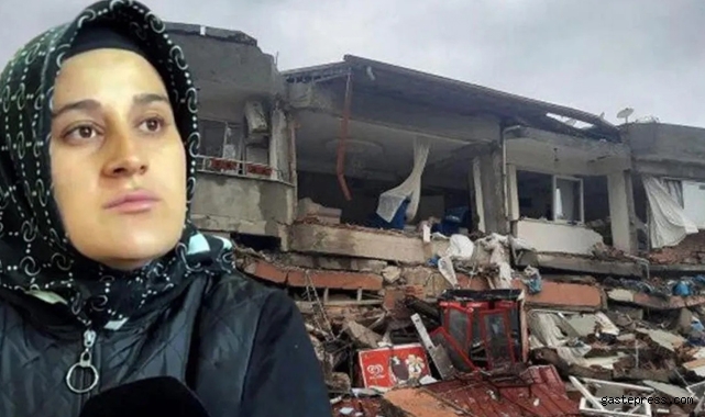 Depremzede kadından yürek yakan sözler!