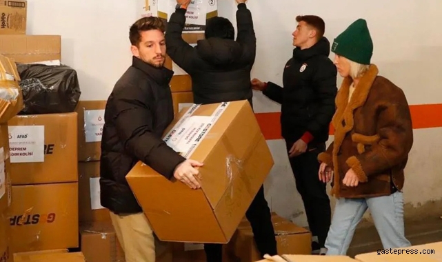 Dries Mertens ve eşinden yardım çalışmalarına destek!