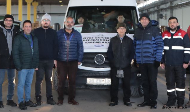 ERÜ’lü Mühendisler Hasar Tespiti İçin Bölgeye Gitti!