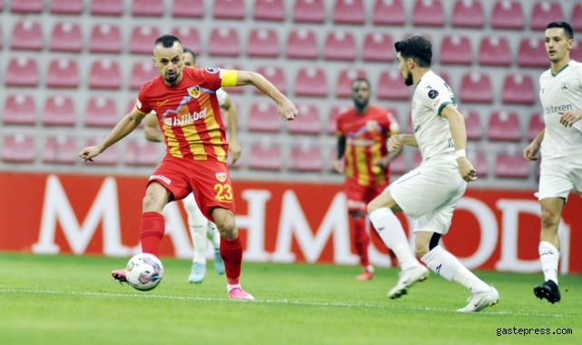 Giresunspor ile Kayserispor 8. kez