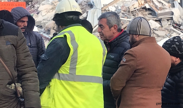 İYİ Partili Kazım Yücel Deprem bölgesinde!