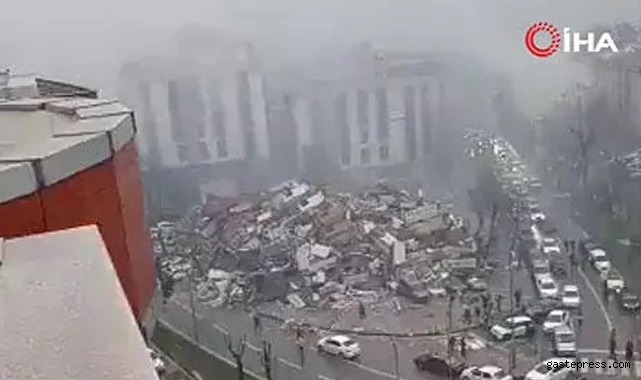 Kahramanmaraş'ta 7.4 şiddetinde deprem oldu!