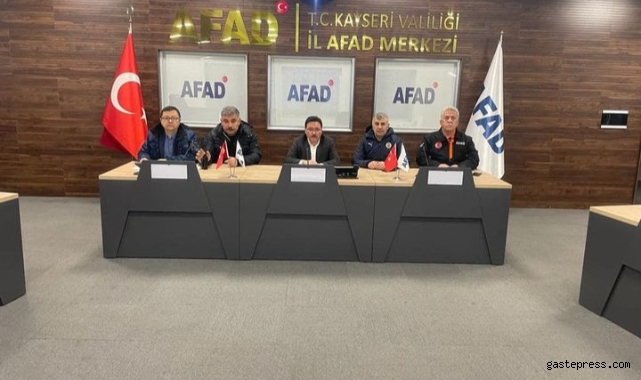 Kayseri’de kriz yönetim masası oluşturuldu!