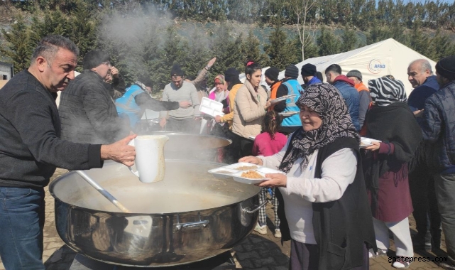 Kayseri Develi'den Kahramanmaraş'ta aşevi desteği!