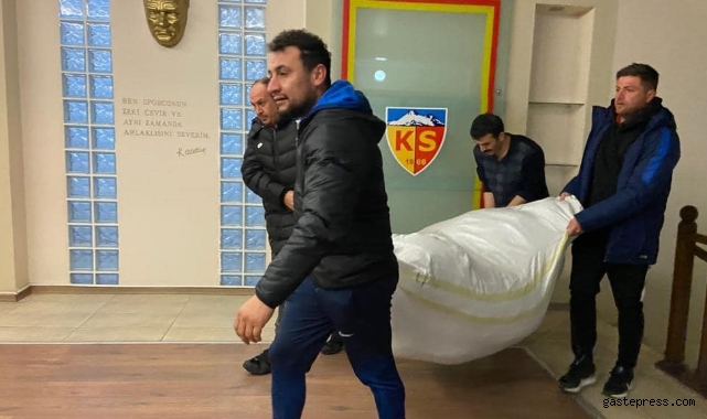 Kayserispor camiası tek yürek!