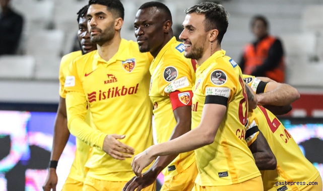 Kayserispor deplasmanda Giresunspor'u  2-1 mağlup etti!