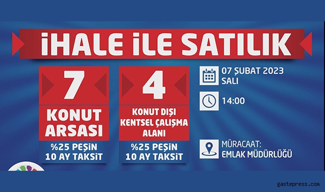 Kocasinan’dan yüzde 25 peşin, 10 ay taksitli yılın ilk büyük fırsatı!
